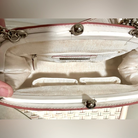 Gently Used ELLIOT LUCCA Woven Leather Satchel - Picture 6 of 10